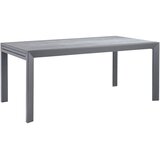 Ambia Garden VRTNA MIZA kovina, steklo antracit, temno siva | Shoptok.si