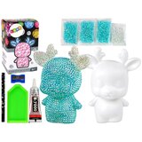 Creative Reindeer Kit DIY Diamonds Crystals Blue Cene