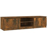 vidaXL TV omarica dimljeni hrast 140x40x35,5 cm konstruiran les, (20731962) Cene