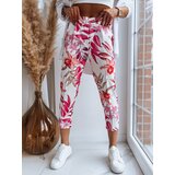 DStreet Spodnie damskie FLOWER GARDEN różowe | shoptok.hr