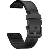 INF TPU pašček za uro za Garmin Fenix 7X/6X/5X 26 mm Black, (21236180) | Shoptok.si