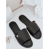 DStreet Klapki damskie CHICBASE czarne | Shoptok.si
