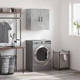 vidaXL Stenska omarica betonsko siva 60x31x60 cm inženirski les | Shoptok.si