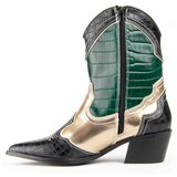Montevita Mestni škornji 100633 Zelena | Shoptok.si