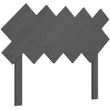  Uzglavlje za krevet sivi 104x3x80,5 cm od masivne borovine | Eponuda.com