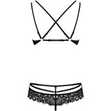 Obsessive Seksi komplet 860 črn | Shoptok.si