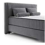 Premium Living Postelja Z Vzmetnico Dream, Temno Siva, 160x200 | Shoptok.si