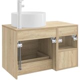  Set namještaja za kupaonicu 2 kom. Hrast sonoma | shoptok.hr