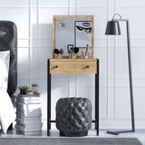  Toaletni sto MARY 128x50 cm braon/crna | Eponuda.com