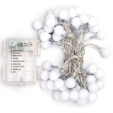 Aigostar led spoljni niz 50xLED/3xAA/8 funkcija 5,3 m IP44 hladna bela | Eponuda.com