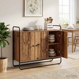  Komoda Staro drvo 102 x 35 x 75 cm Prerađeno drvo Slike