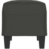  Klupa tamnosiva 70 x 35 x 41 cm od mikrovlakana | shoptok.hr