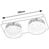  Stropna LED svjetiljka HILARY 10W | shoptok.hr