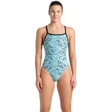 Ženski kupaĆi escape challenge waterblue swimsuit