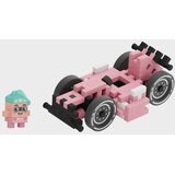 Marioinex Mini Waffle Avtomobili 50 kos, Dirjalni avto Pink | Shoptok.si