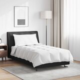  2-u-1 Punionica s jastukom 2 kom. Bijelo Perje Bijela 155 x 220 cm | Shoptok.si