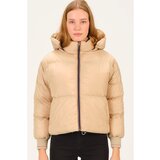 Dewberry Z6650 LADIES BOTTLE COAT-LIGHT BEIGE | Shoptok.si