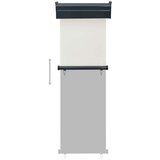 Balkonska bočna tenda 65 x 250 cm krem | shoptok.hr