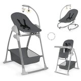 Hauck HRANILICA SIT N RELAX 3 U 1 DARK GREY Cene