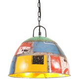 vidaXL Industrijska starinska viseča svetilka 25 W večbarvna 31 cm E27 Cene