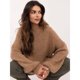 Och Bella Sweater-TW-SW-BI-3565.69-camel | Shoptok.si