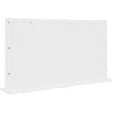  Ogledalo za Toalet Pravokutni Bijelo 100 x 55 x 18 cm | shoptok.hr