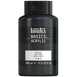 LIQUITEX basics Akrilna boja (Bjelokosno crno, 400 ml, Boca) | shoptok.hr