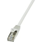 Logilink CP1092S RJ45 omrežni kabel\, Patch kabel CAT 5e F/UTP 10.00 m siva 1 kos, (20419530) | Shoptok.si