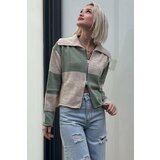 Madmext Sweater - Green - Regular fit cene