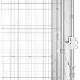 vidaXL Zunanji pasji boks pocinkano jeklo 21,78 m² | Shoptok.si