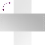  LED kupaonsko ogledalo 40x100 cm | shoptok.hr