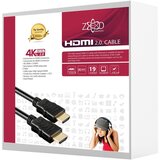 Zed Electronic HDMI 2.0 kabl, 4K, dužina 10, 0 met. - HDMI-4K/10, Crni Cijene