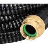  Usisno crijevo s mjedenim priključcima crno 1,1 " 10 m PVC | shoptok.hr