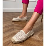 Gemre Beige lace platform espadrilles Plevis | shoptok.hr