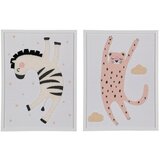 Ixia Otroške slike v kompletu 2 ks 30x40 cm Animals – | Shoptok.si
