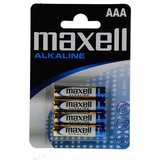 Maxell Baterija AAA (LR03), 4 kos, alkalna, (21742114) | Shoptok.si