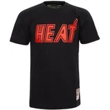 Miami Heat Mitchell & Ness Neon Logo majica