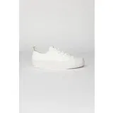 AC&Co / Altınyıldız Classics Men's White Plain Sneaker Shoes