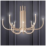  Ondaluce - LED prigušiva luster na sajli NOUVEAU LED/35W/230V prečnik 78 cm zlatna | Eponuda.com