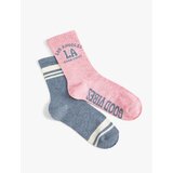 Koton Set of 2 Socks Multi Color Cene