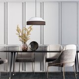  Visilica na sajli MANISO 1xE27/60W/230V Ø 45 cm bela/smeđa | Eponuda.com