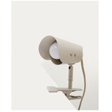 Kave Home Svijetlo siva metalna stolna lampa s hvataljkom (visina 16 cm) Jula – | shoptok.hr