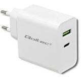 Qoltec 51718 Charger | 45W | 5-20V | 2.4-3A | USB type C PD | USB | White Cijene