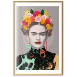  Plakat - Majestic Frida 60x90 Zlatni okvir s margom | shoptok.hr