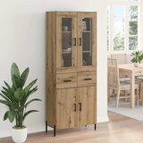  Highboard Umjetnički hrast 69,5 x 34 x 180 cm Konstruirano drvo | shoptok.hr