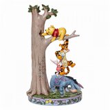 Enesco DISNEY FIGURICA WINNIE THE POOH, IGOR, TIGVER IN PUJSEK V MEDENEM DREVESU, (20839534) Cene