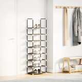  Stalak za cipele 8 nivoa crni 44x28x145 cm netkana tkanina | shoptok.hr