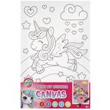 Mga Entertainment Slikanje po brojevima Jednorog na dugi slika na platnu 30x19 cm Cijene