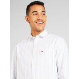 Tommy Jeans Srajca svetlo siva / biserno bela | Shoptok.si