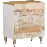 Furnova Nočna omarica 50x33x60 cm trden mangov les, (21927716) | Shoptok.si